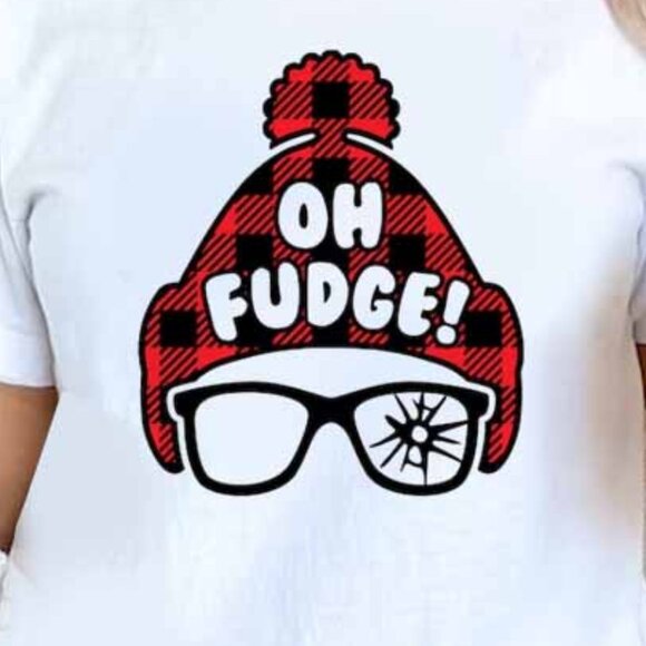 Oh Fudge Tshirt, Christmas Vacation Shirt Christmas Funny T-Shirt - Picture 2 of 3